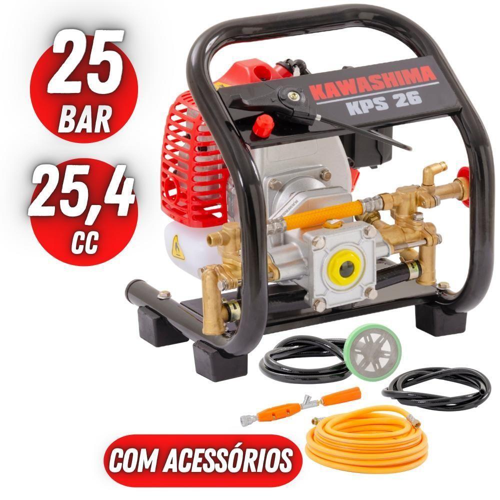 Pulverizador Agrícola Kawashima Kps-26 25,4cc Pistão Duplo - 2