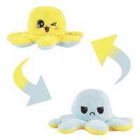 Polvo Reversível Humor Tiktok Pelúcia Dupla Face E Emoções - 1