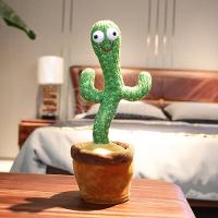 Brinquedo Cacto Dançante Pelúcia 120 Músicas Fala Repete Usb - 9