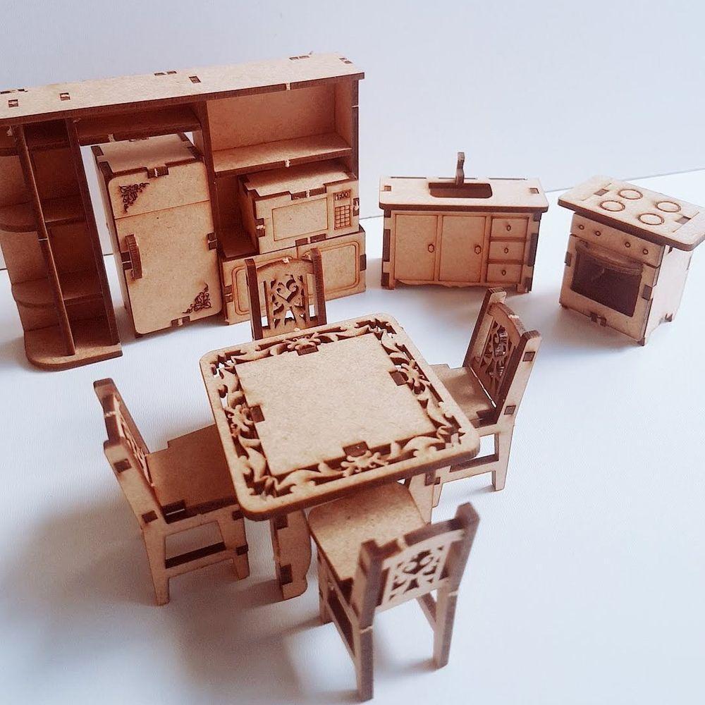 Casa Casinha Para Boneca Polly Lol - 60 Cm - Com Móveis - 4