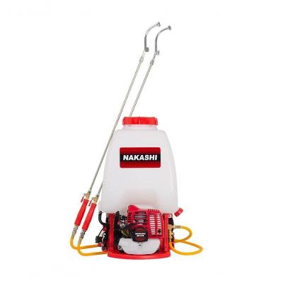 Pulverizador Kawashima Nakashi Fp270n Costal Motorizado Com 2 Lanças Nakashi 25,6cc 25 Litros 35bar