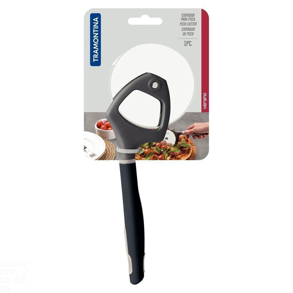 Cortador Para Pizza Tramontina Verano Com Lâmina De Aço Inox E Cabo De Polipropileno ônix Tramontina - 2