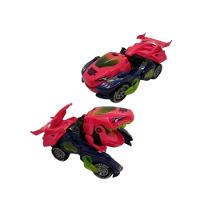 Carrinho Que Vira Robô Dinossauro Com Luz E Som - Toyng - 2