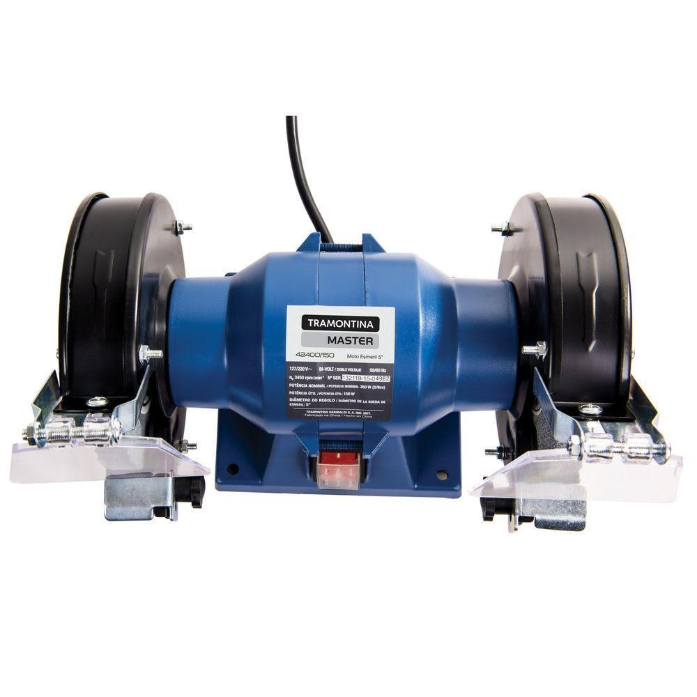 Moto Esmeril 260 W 5" Tramontina Para Uso Profissional Bivolt Tramontina - 6