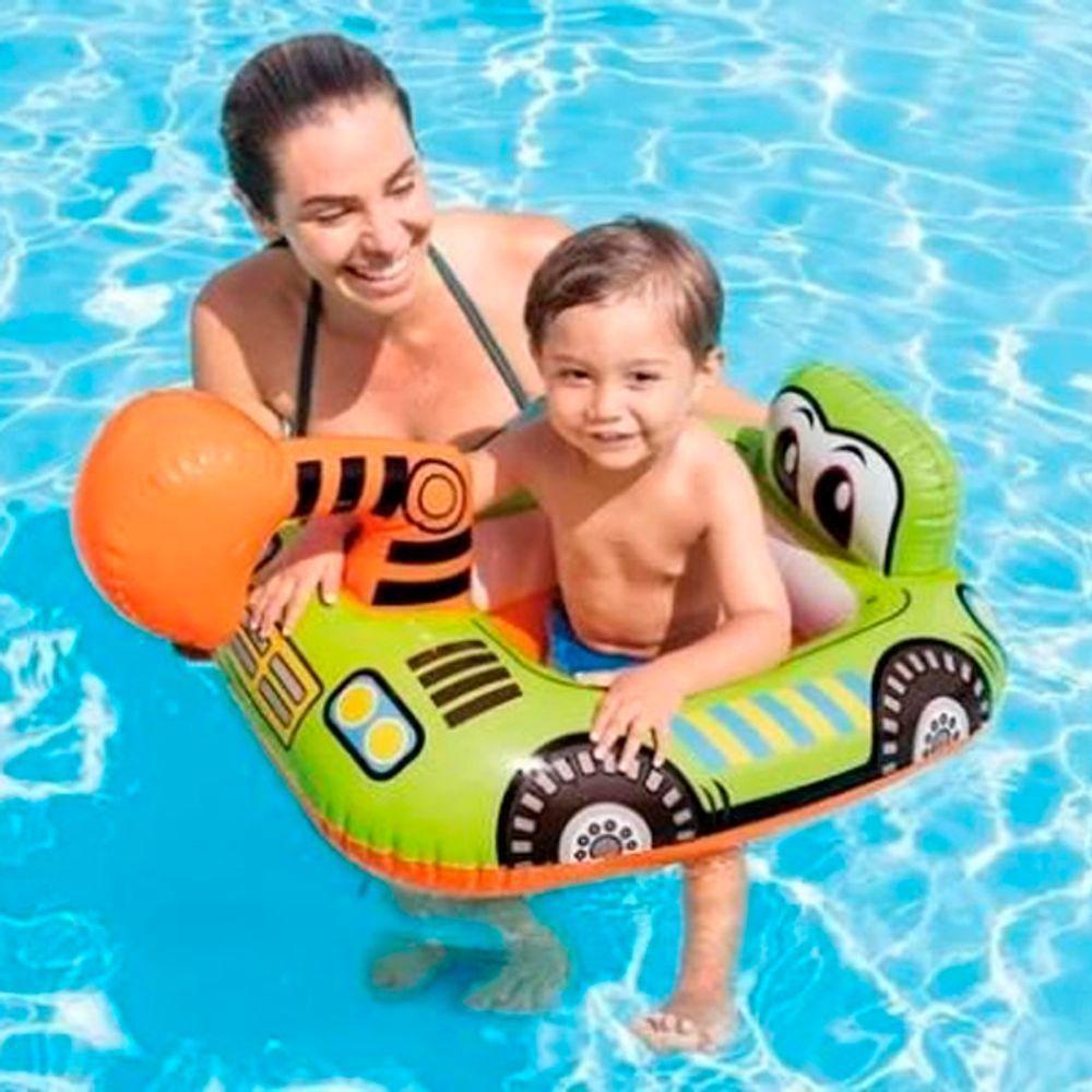 Boia Baby Bote Inflável Kiddie Escavadeira - Intex - 2