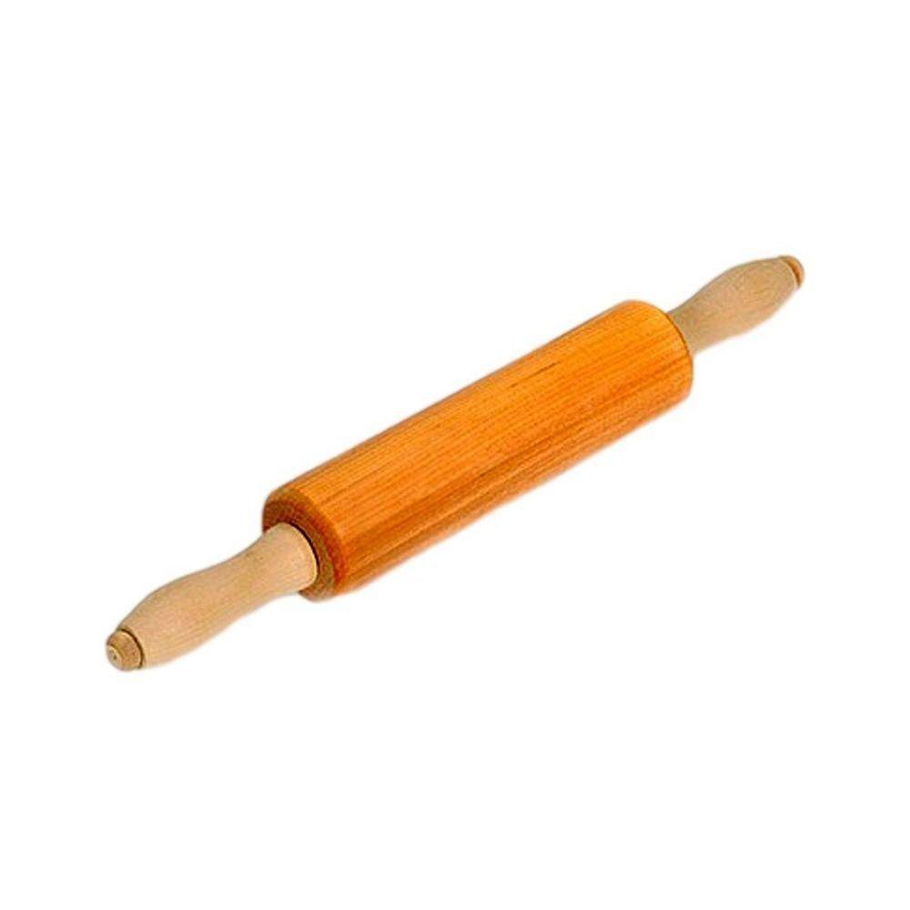 Rolo Para Massas De Madeira Móvel 23X6Cm - 1