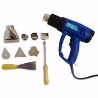 Soprador Térmico Pistola Ar Quente 110V 1600W + Maleta Mxt