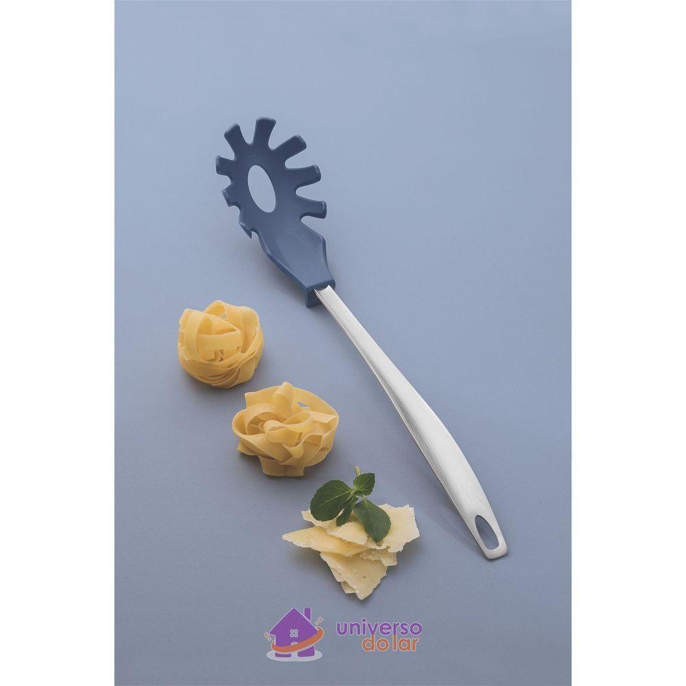 Pegador De Massa Tramontina Movin Em Nylon Com Cabo De Aço Inox Azul Tramontina - 5