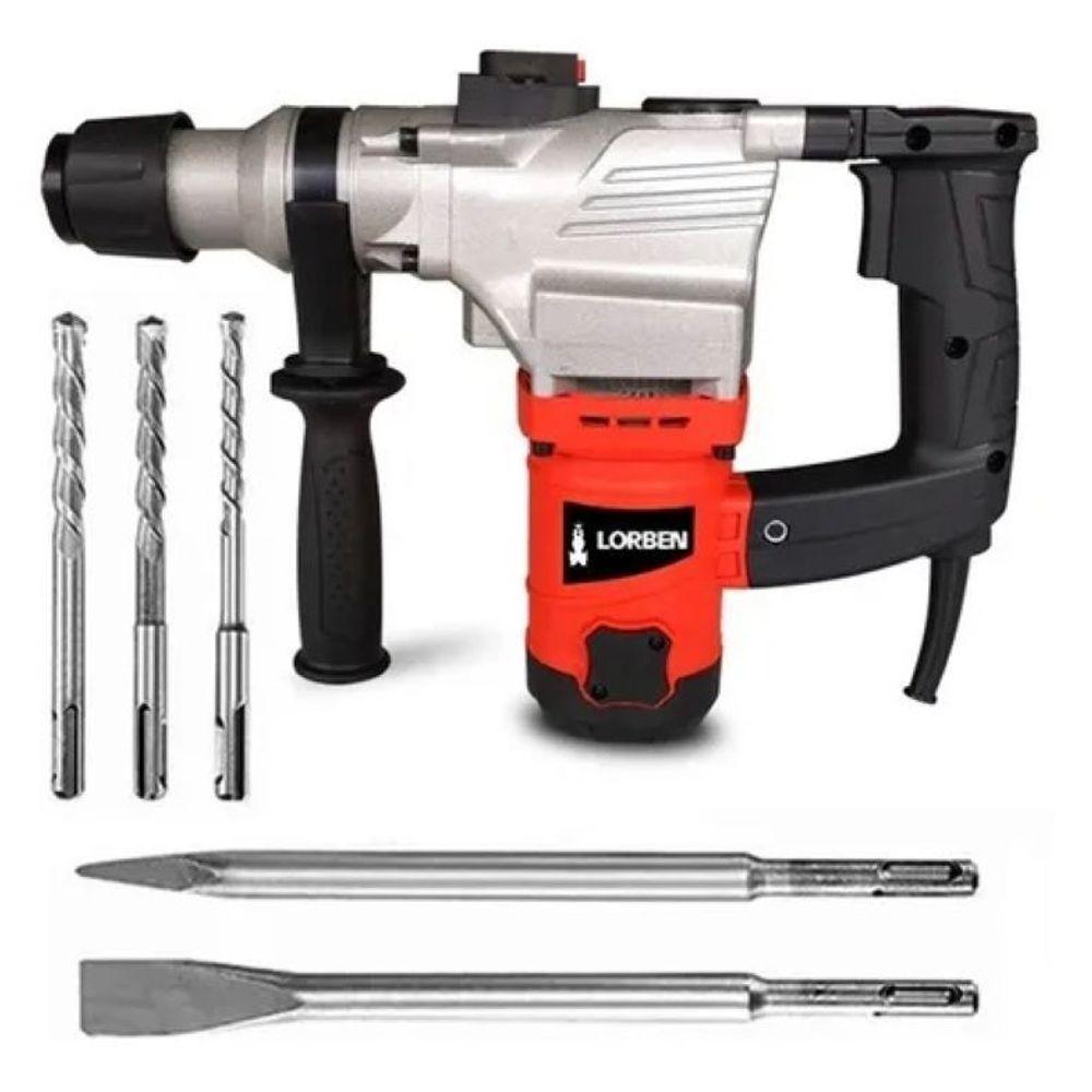 Martelete Rompedor Demolidor 1350w Com Maleta 110v Lorben - 3