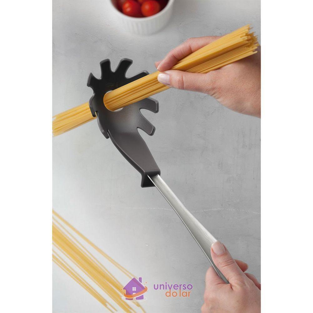 Pegador De Massa Tramontina Movin Em Nylon Com Cabo De Aço Inox Cinza Tramontina - 4