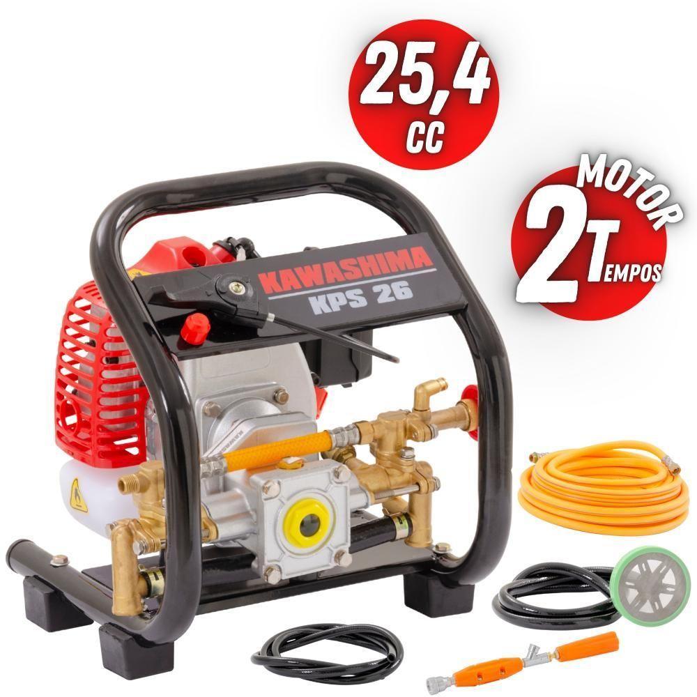 Pulverizador Agrícola Kawashima Kps26 26cc 25bar Vazão 8l - 2