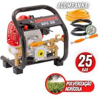 Pulverizador Agrícola Kawashima Kps 26 25.4cc Com Acessórios