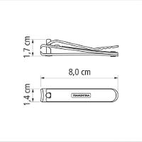 Cortador De Unha Tramontina Em Aço Carbono Cromado Tramontina - 4