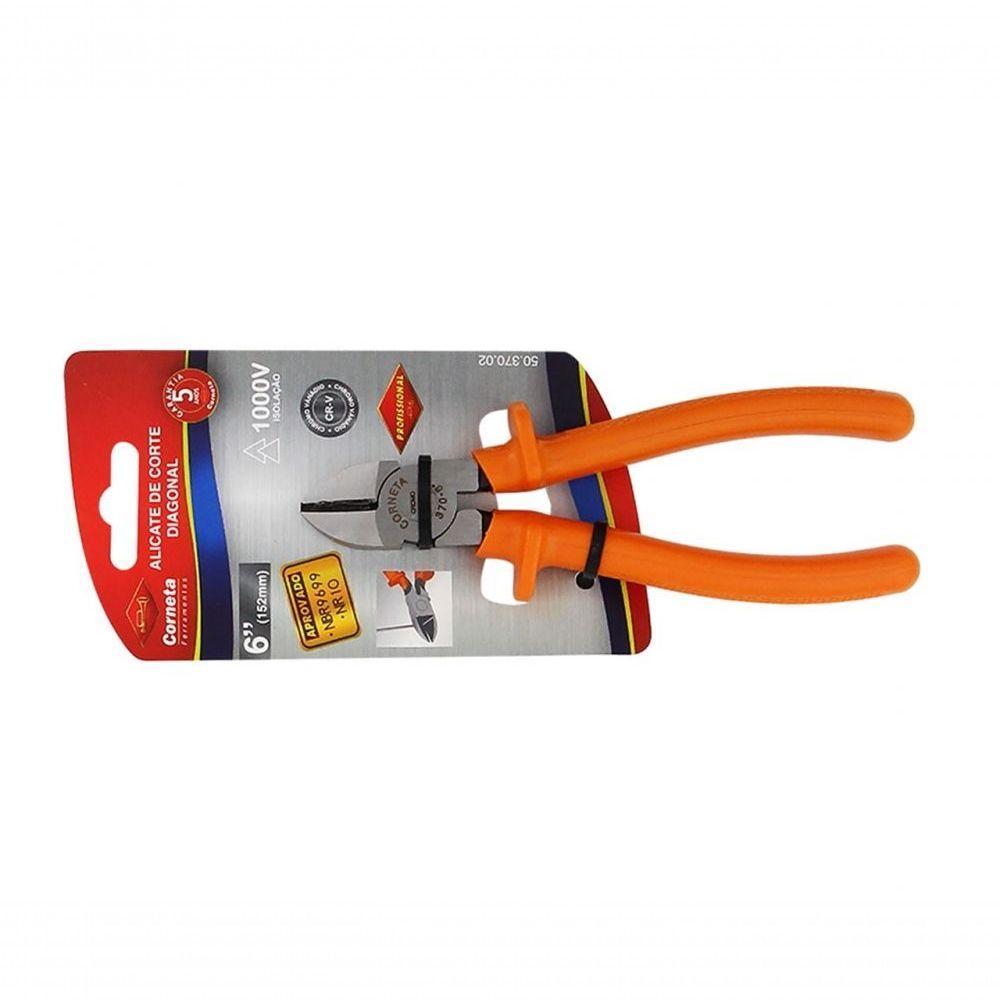 Alicate Corte Diag Corneta 6Equot - 1