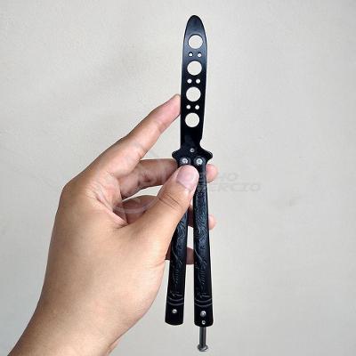 Knife Black Butterfly Preta Borboleta Dobrável Inox