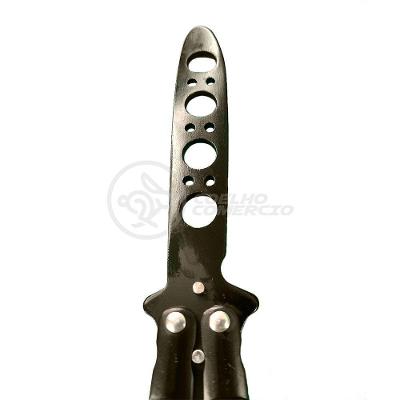 Knife Black Butterfly Preta Borboleta Dobrável De Aço