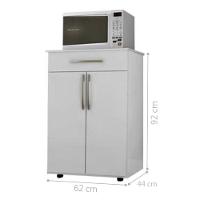 Bancada Micro-ondas Alexios Branco