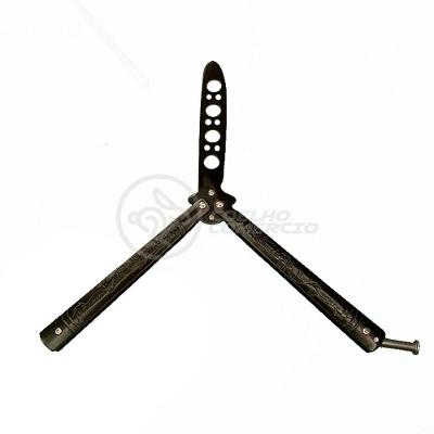 Knife Black Butterfly Preta Borboleta Dobrável De Aço