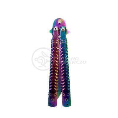 Knife Rainbow Butterfly Arco Iris Borboleta Inox