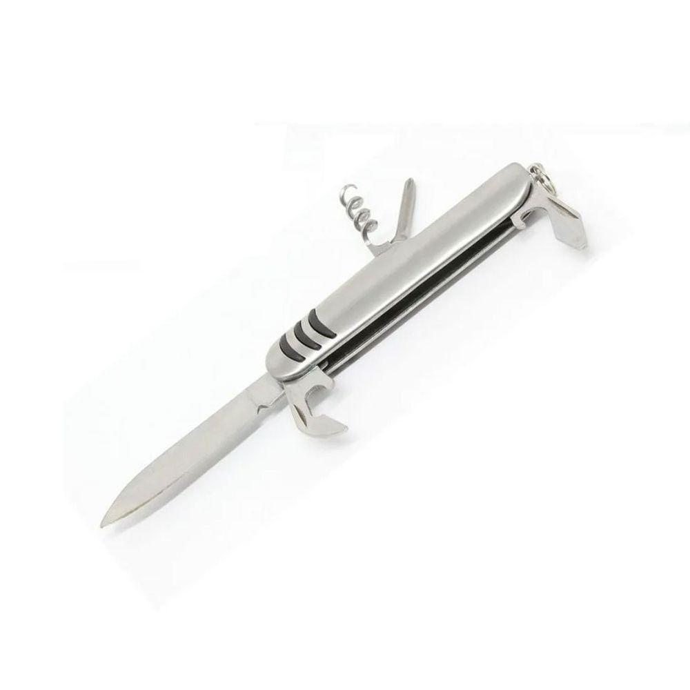 Canivete Metal Multifunção Xingu C/5 Funções Xv3057 Camping - 1