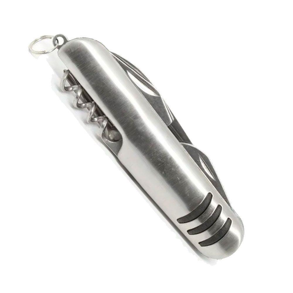 Canivete Metal Multifunção Xingu C/5 Funções Xv3057 Camping - 4