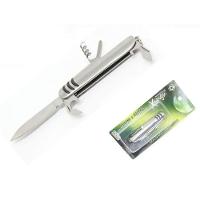 Canivete Metal Multifunção Xingu C/5 Funções Xv3057 Camping - 2