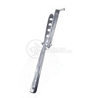 Knife Silver Butterfly Prata Borboleta Dobrável Inox - 7