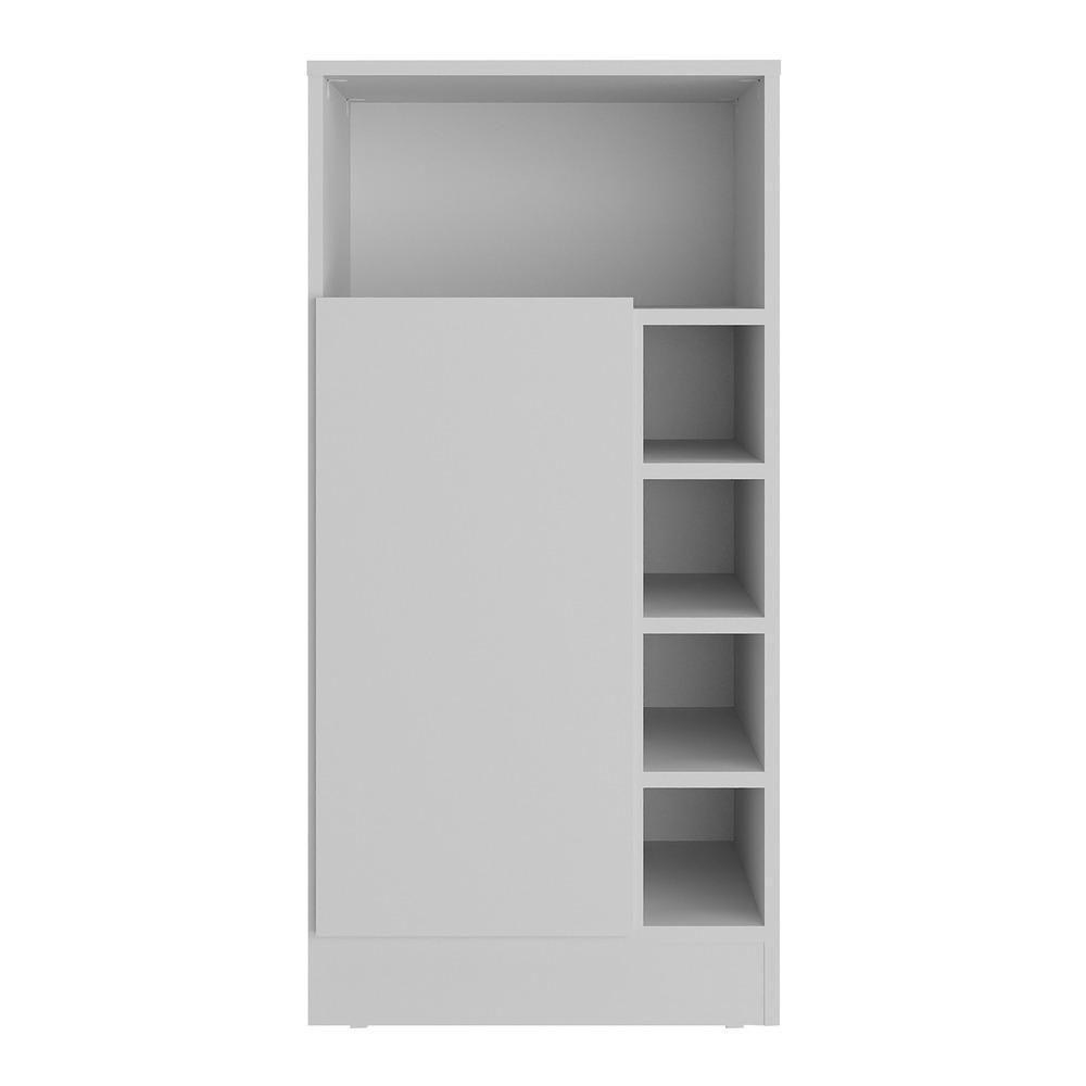 Bar Bancada Com Adega E 1 Porta Multimóveis Mp1062 Branco Branco - 4