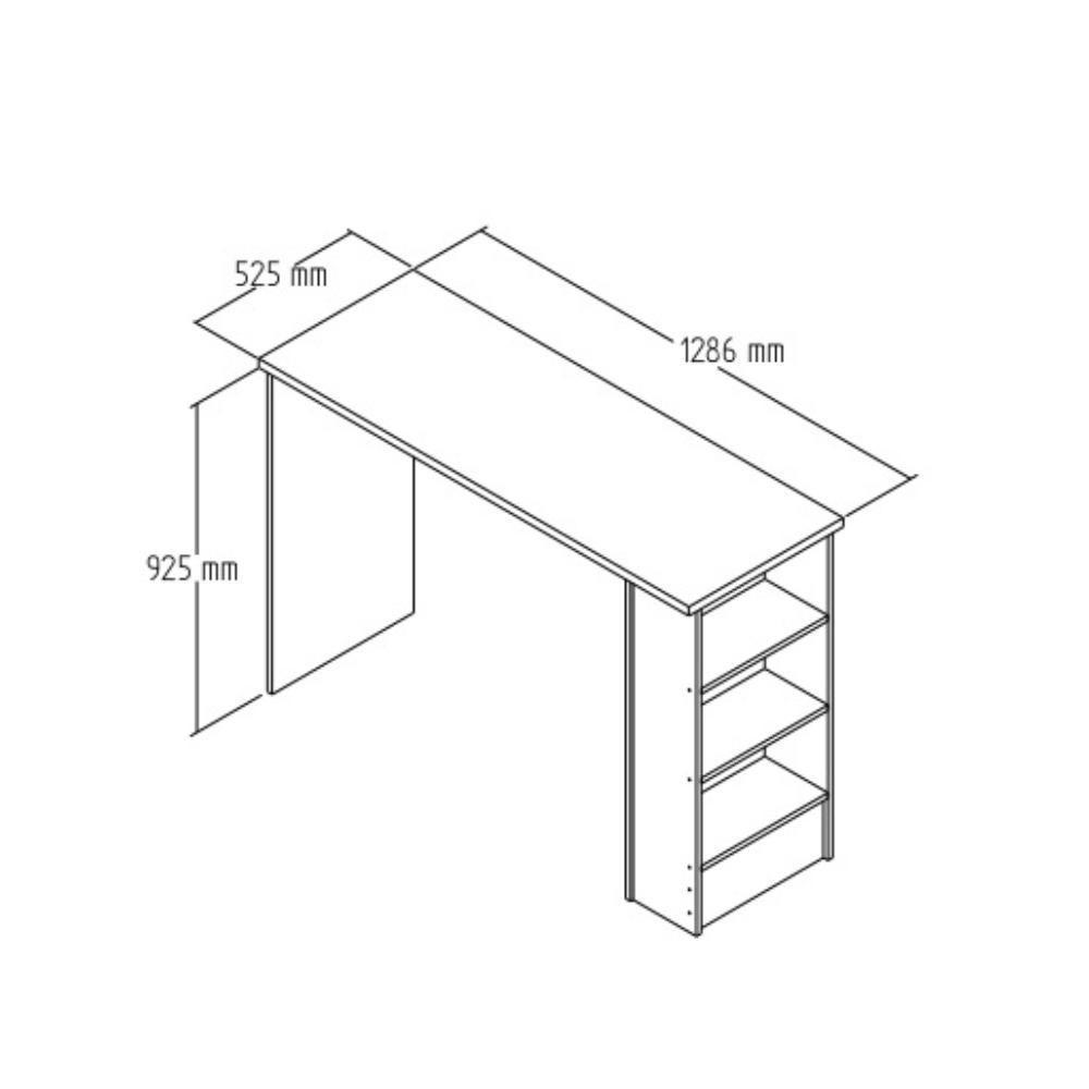 Bancada Ilha 3 Nichos Gaia Decibal le - 2
