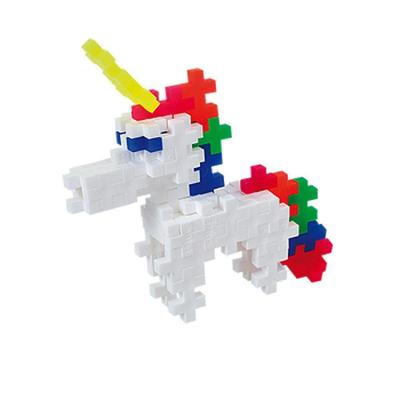 Peças De Montar -Tube - 100 Peças Unicórnio - 4109 -Plusplus