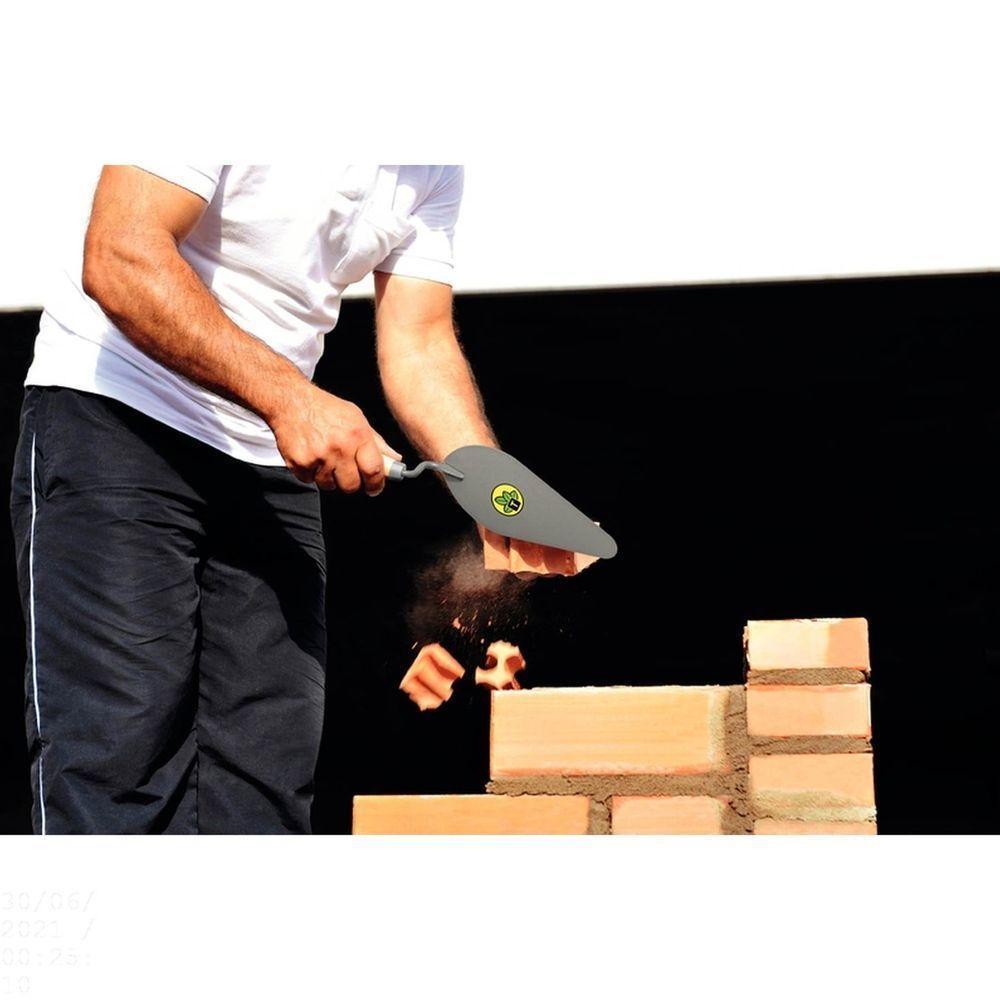 Colher De Pedreiro 8" Tramontina Em Aço Com Cabo De Madeira Tramontina - 4