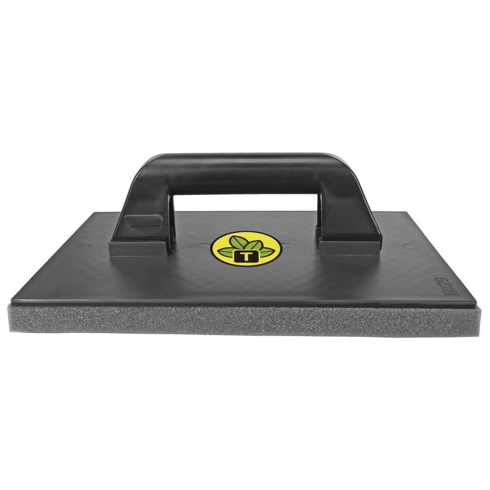 Desempenadeira Lisa Em Poliestireno Com Cabo E Esponja - 4