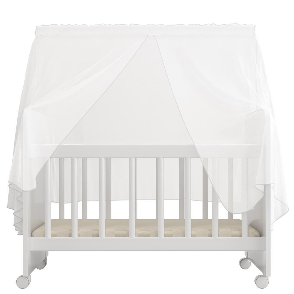 Kit 03 Berços Para Boneca Magia Brinquedo Infantil Branco - 4