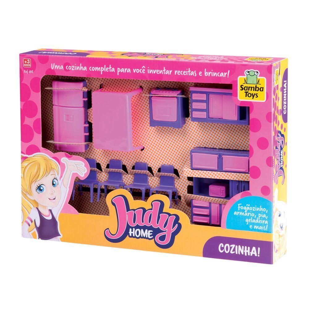 Mini Cozinha Com Acessórios Judy Home - Samba Toys - 2