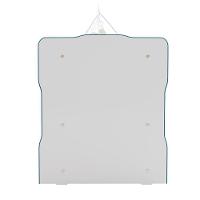 Kit 2 Berços Para Boneca Brinquedo Infantil Branco Azul - 2