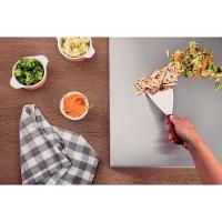 Espátula Raspador 5" Tramontina Em Aço Inox E Cabo Madeira Tratada Polywood Tramontina - 2