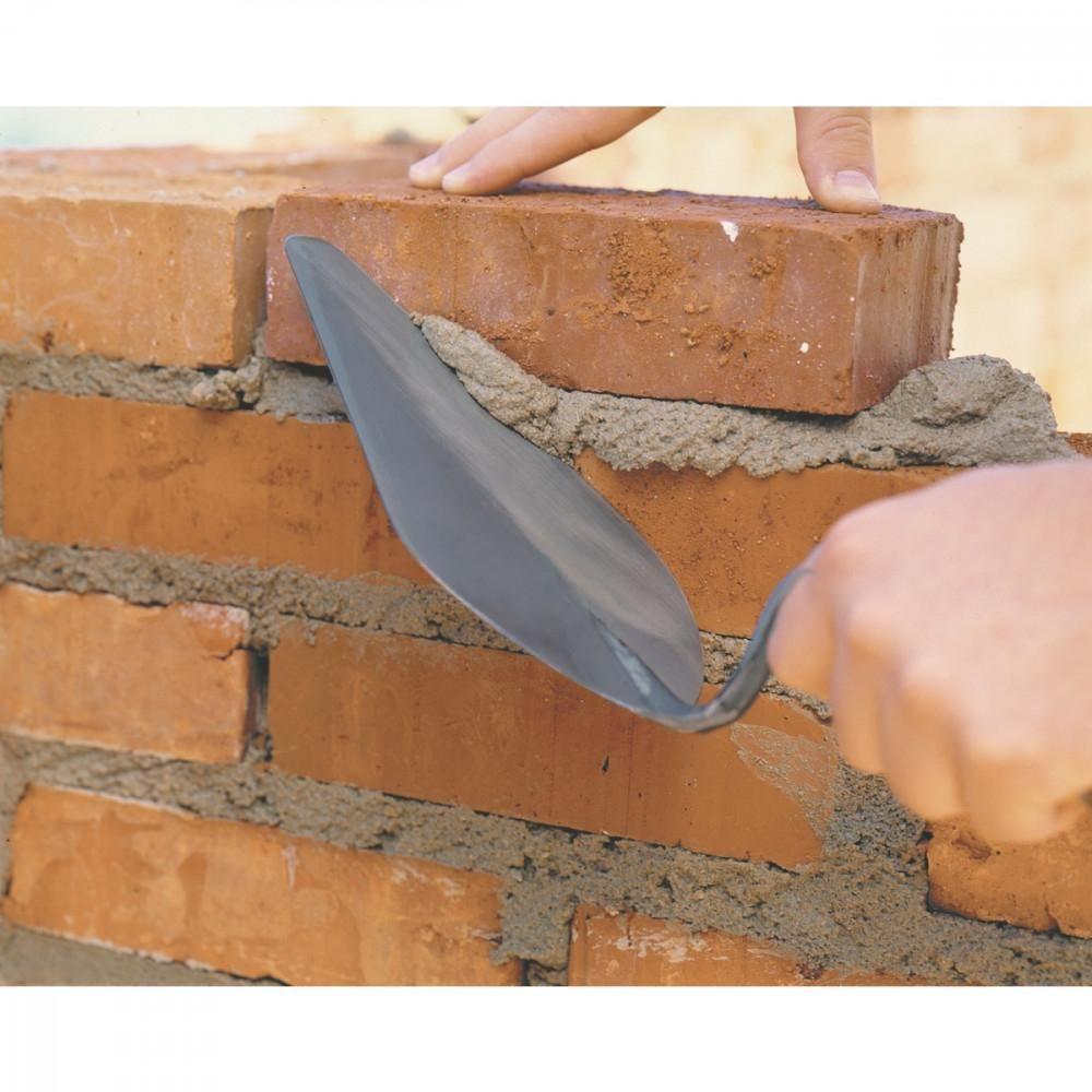 Colher de Pedreiro 8´´ Tramontina em Aço com Cabo de Madeira - 6