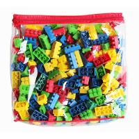 Bolsa com Blocos de Montar 480 Peças Bolsa Vermelha - 1