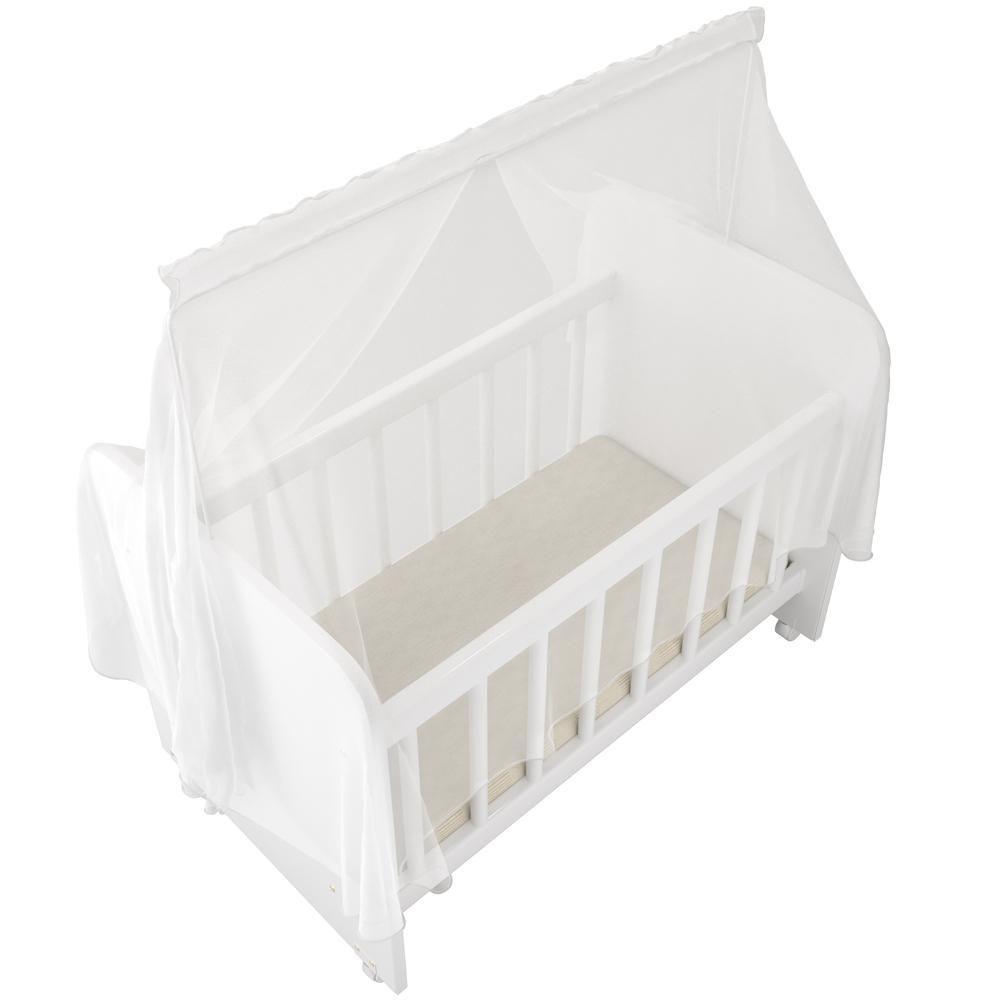 Berço Para Boneca Magia C02 Brinquedo Infantil Branco - 3