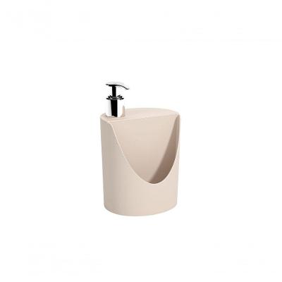 Dispenser Romeu & Julieta Plástico Cor Areia Coast Linha Flora Coza Areia Coast