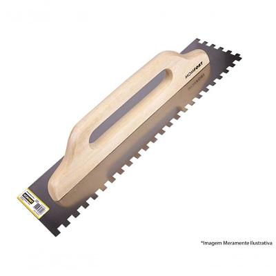 Desempenadeira Aco Gesso/Drywall Dentada 12X480Mm