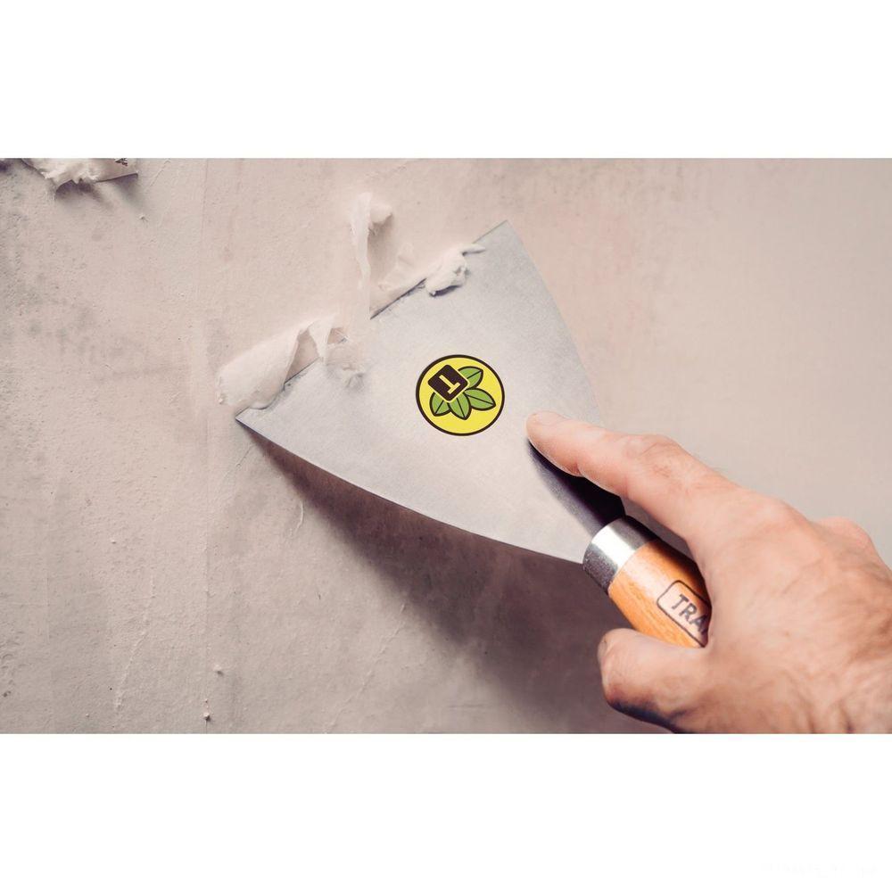 Espátula Rígida 6 Cm Tramontina Em Aço Carbono Com Cabo De Madeira Tramontina - 2