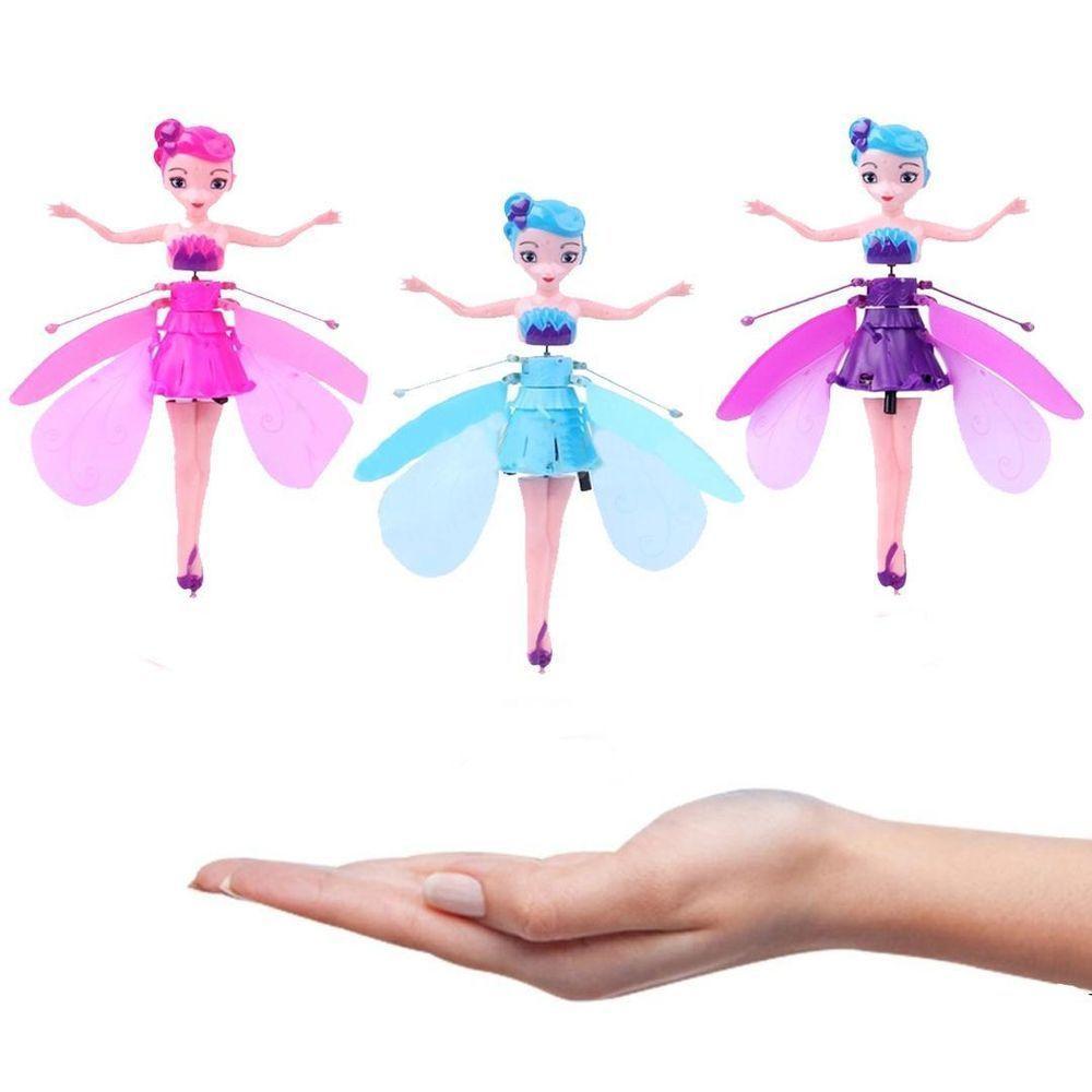 Boneca Princesa Aerocraft Fada Voadora Azul 19Cm Sensor Nº3 - 2