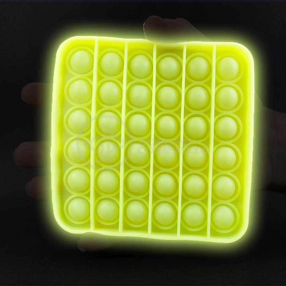 Pop It Brilha No Escuro Sensorial Amarelo - 4