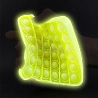 Pop It Brilha No Escuro Sensorial Amarelo - 1