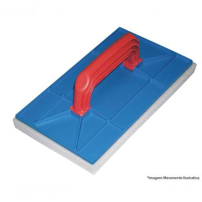 Desempenadeira Azul Zumplast Espuma 17X30Cm