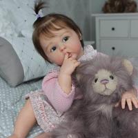 Bebê Reborn 3d Pele Com Veia, Silicone Reborn Baby Doll-60 Cm - 1