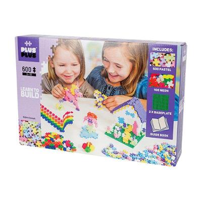 Peças De MontarMini Pastel 600 Peças Learn To Build5009