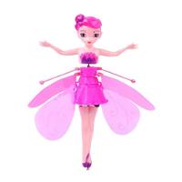 Boneca Princesa Aerocraft Fada Voadora Rosa 19Cm Sensor Nº6 - 1