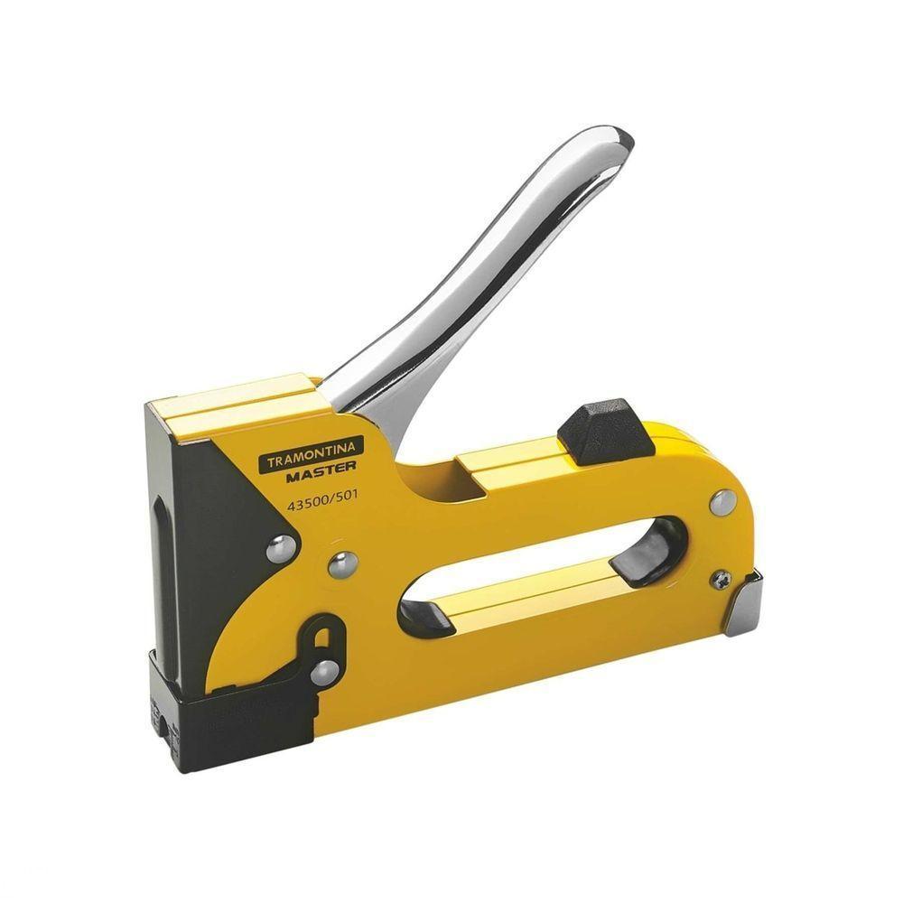 Grampeador Manual Tramontina Com Corpo Em Aço Para Grampos T50 Tramontina - 1